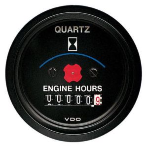 Vdo 12V 52Mm 0 - 99999.9 Hrs Hourmeter