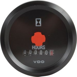 Vdo 24V 52Mm 0 - 99999.9 Hrs Hourmeter