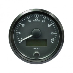 VDO 12-24V 80mm 4000 Rpm Tachourmeter  