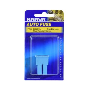 Narva 20 Amp Female Plug In Fusible Link (Blister Pack Of 1)