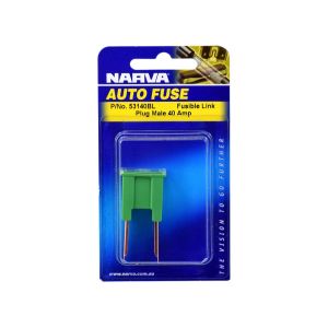 Narva 40 Amp Male Plug In Fusible Link (Blister Pack Of 1)