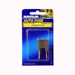Narva 70 Amp Male Plug In Fusible Link (Blister Pack Of 1)