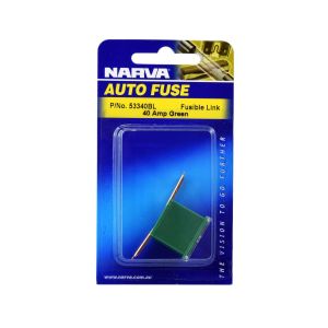 Narva 40 Amp Short Tab L Type Fusible Link (Blister Pack Of 1)
