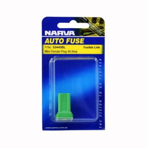 Narva 40 Amp Mini Female Plug In (Type 1) Fusible Link (Blister Pack Of 1)