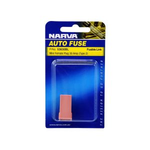 Narva 30 Amp Plug In (Type 2) Mini Fusible Link (Blister Pack Of 1)