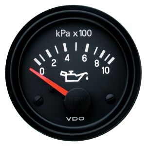 VDO 12V 52mm 1000 Kpa Oil Pressure Gauge  