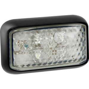 LED 10-30V White Front End Outline Marker Light With 2m Cable