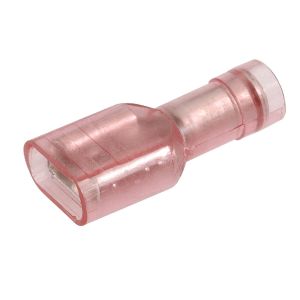 Narva Red 6.3mm Female Blade Crimp Terminal (Blister Pack Of 10)