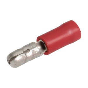 Narva Red Male Bullet Crimp Terminal (Blister Pack Of 14)
