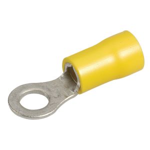 Narva Yellow 5mm Eye Crimp Terminal (Blister Pack Of 14)