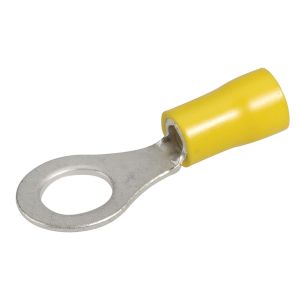 Narva Yellow 8.4mm Eye Crimp Terminal (Blister Pack Of 10)