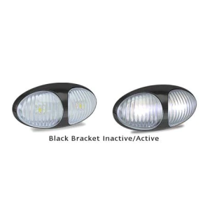 LED 12-24V White Front End Outline Marker Light (70 X 36 X 20mm) 