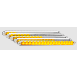 LED 12V Sequential Indicator With Clear Lens (Blister Pack Of 2) (382 X 25 X 3mm) 