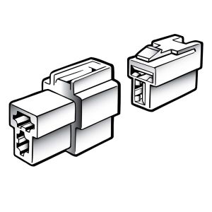 Narva 20 Amp 2 Pin Complete Connector Kit (Blister Pack Of 1) 