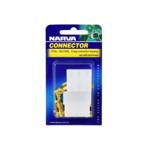 Narva 20 Amp 6 Pin Complete Connector Kit (Blister Pack Of 1) 