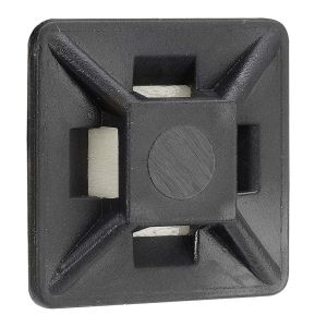 Narva 19mm X 19mm Black Self Adhesive Cable Tie Mount (Pack Of 25)