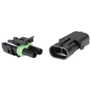 Narva 20 Amp 2 Pin Complete Waterproof Connector Kit (Blister Pack Of 1) 