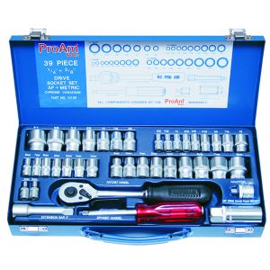 KC Tools 39 Piece Af/Metric Socket Set 
