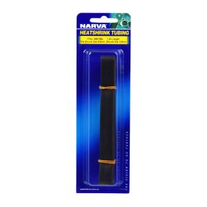 Narva 9.5mm X 1.2m Black Heatshrink (Blister Pack Of 1)