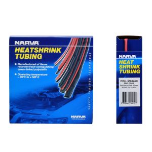 Narva 3.2mm X 20m Red Heatshrink Handy Pack