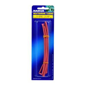 Narva 3.2mm X 1.2m Red Heatshrink (Blister Pack Of 1)
