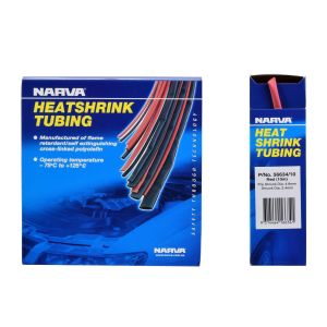 Narva 4.8mm X 10m Red Heatshrink Handy Pack