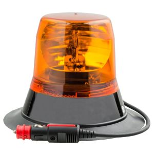 Vision Alert 12-24V Amber Rotating Beacon With Magnetic Base