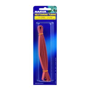 Narva 9.5mm X 1.2m Red Heatshrink (Blister Pack Of 1)