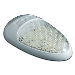 Q-LED "Ellipse" 12V Single Ceiling Light With On/Off Switch (204 X 120 X 41mm) 