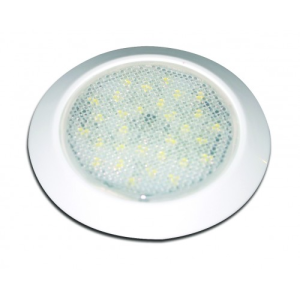 Q-LED 12V "Pikelet" Interior/Exterior Dome Light (69mm X 10mm Round)