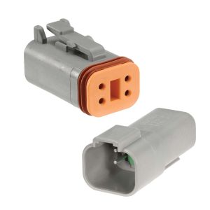 Narva 4 Pin Complete Deutsch Connector (Blister Pack Of 1)