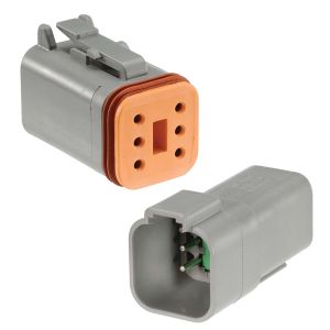 Narva 6 Pin Complete Deutsch Connector (Blister Pack Of 1)