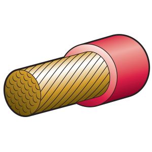 Narva 0Bs Red Battery Cable (30m Roll)
