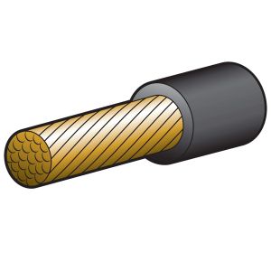 Narva 3 B&S Black Battery Cable (30m Roll) 