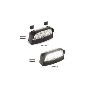 LED 12-24V Number Plate Light With 2 Pin Plug  