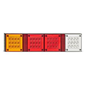 LED 12-24V Combination Tailight With Reverse Light (420 X 95 X 28mm)(Blister Pack Of 2) 
