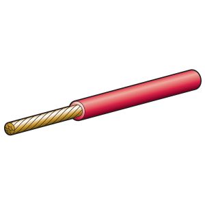 Narva 3mm Red Single Core Cable (100m Roll)  