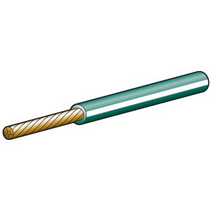 Narva 3mm Green/White Single Core Trace Cable (30m Roll) 