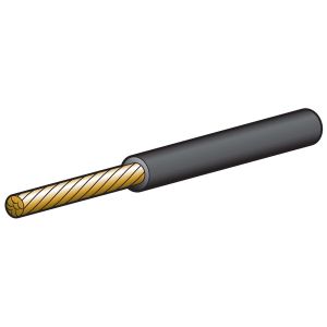 Narva 4mm Black Single Core Cable 15 Amp (100m Roll) 