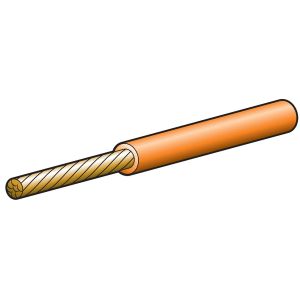 Narva 4mm Orange Single Core Cable 15 Amp (100m Roll) 