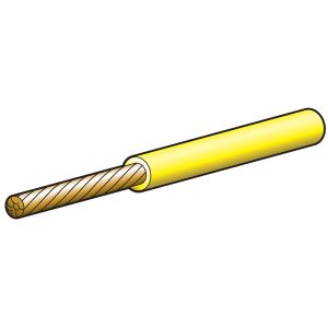 Narva 4mm Yellow Single Core Cable (100m Roll)  
