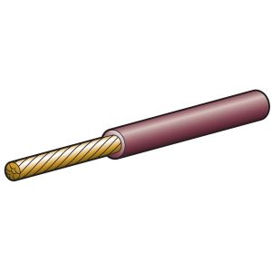 Narva 4mm Brown Single Core Cable (30m Roll)  