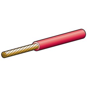 Narva 4mm Red Single Core Cable (30m Roll)  