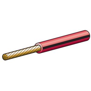 Narva 4mm Red/Black Single Core Trace Cable (30m Roll) 