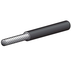 Narva 4mm Black Marine Single Core Cable (30m Roll) 