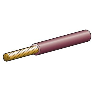 Narva 5mm Brown Single Core Cable 25 Amp (30m Roll 