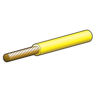 Narva 5mm Yellow Single Core Cable (30m Roll)  
