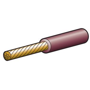 Narva 6mm Brown Single Core Cable 50 Amp (30m Roll) 