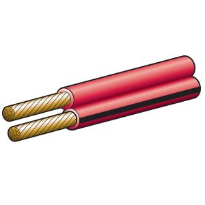 Narva 3mm Red/Black Figure 8 Cable (30m Roll)  