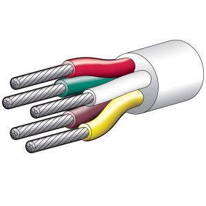 Narva 5 Core 3mm Marine Trailer Cable (30m Roll)